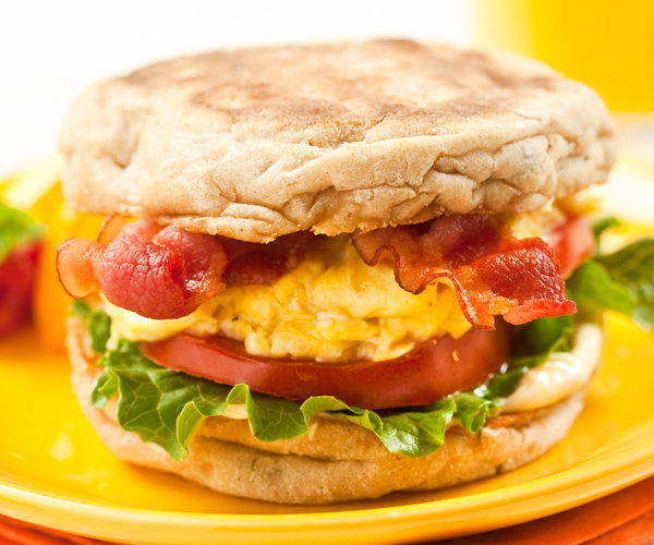 Breakfast BLT Sandwich