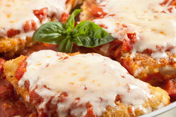 Skillet Chicken Parmesan