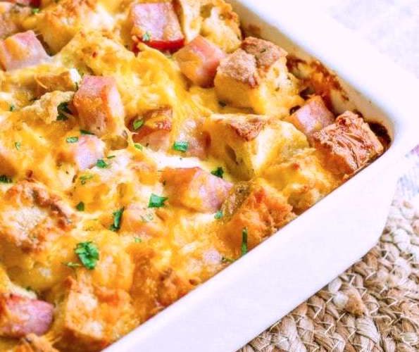 Easy Egg “McMuffin” Strata