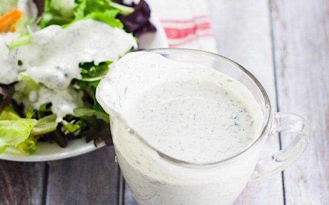 Best Homemade (Healthy) Ranch Dressing