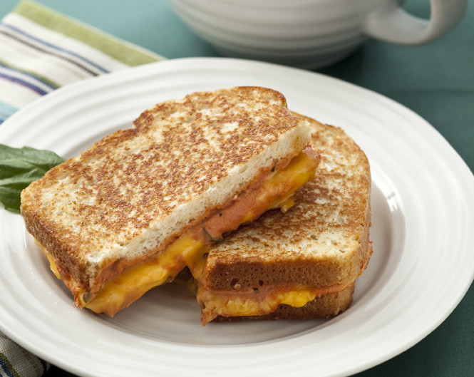 Grilled Cheese and Tomato Soup Sandwiches