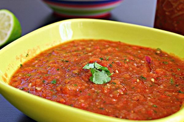 Two-Minute Fire-Roasted Salsa Dip