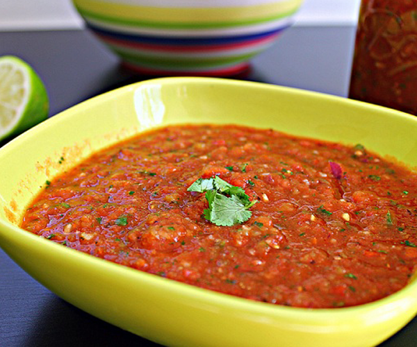 Two-Minute Fire-Roasted Salsa Dip