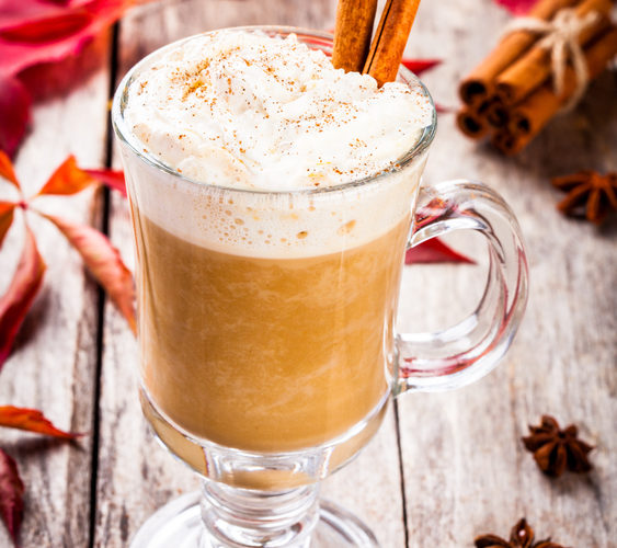 Skinny Pumpkin Latte - With Whip!