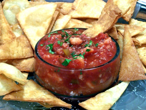 5-Minute Shrimp Salsa Dip