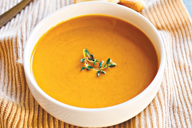 Pumpkin Sweet Potato Soup